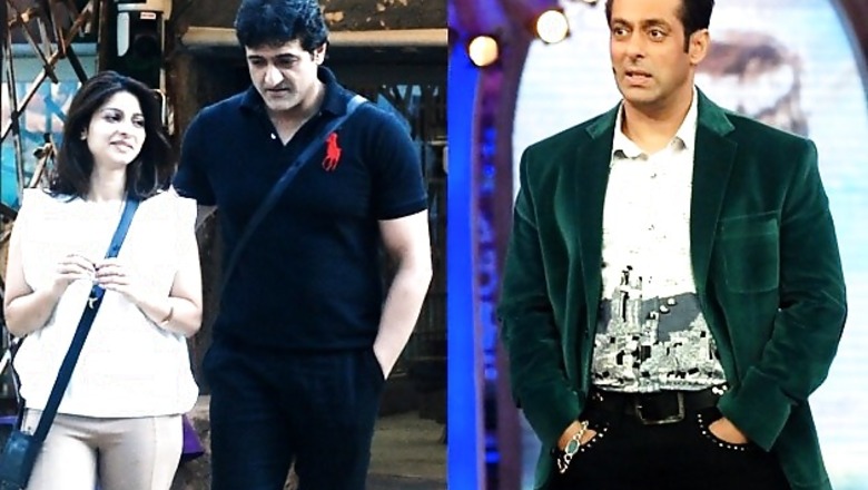 Bigg Boss 7: Salman Khan warns Tanisha, Armaan of prying cameras