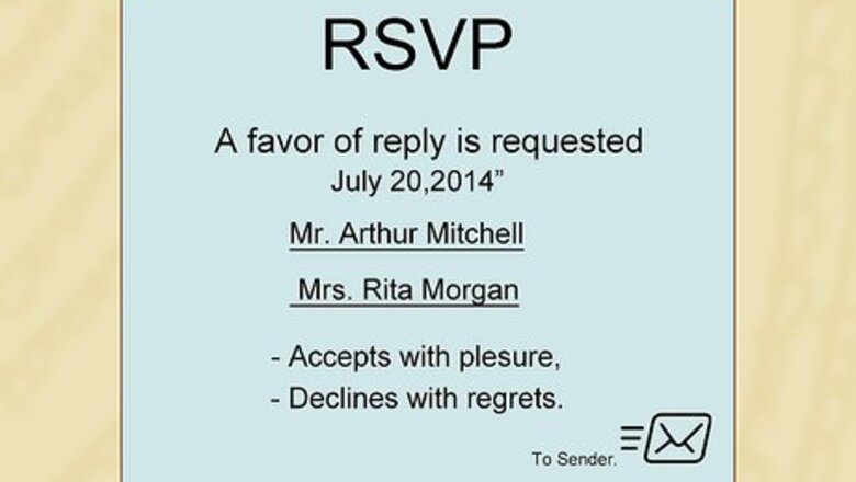 How to RSVP