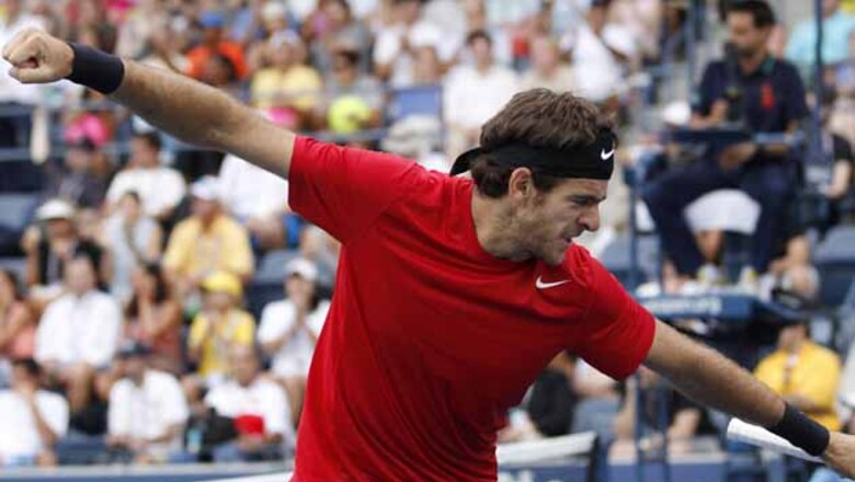 Del Potro tops Mayer to enter fourth round