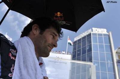 Webber rules first Singapore practice