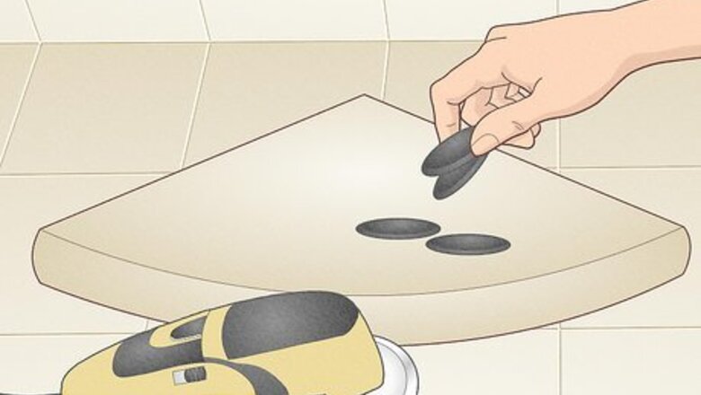 How to Install a Shower Corner Shelf