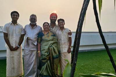 Dhanush Celebrates Pongal With His Sons, Shares Heartwarming Family Photo; See Here