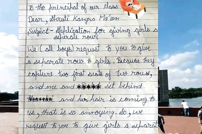 School Boys Request Separate Row for Girls. The Reason Will Crack You Up