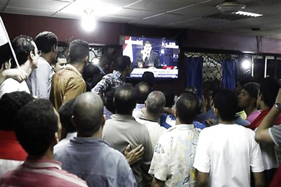 EU's Ashton holds two-hour meeting with Mohamed Morsi