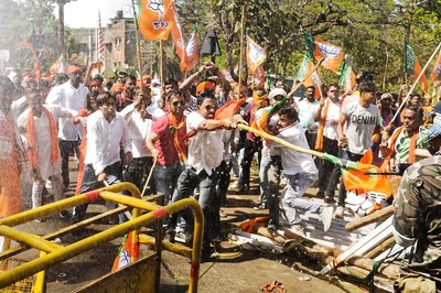 BJP Protests Against Soren Govt: Lathis, Water Cannons Leave 30 Injured; Cong MLA Says 'Break Their Bones'