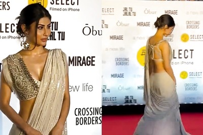 Sexy! Mouni Roy Turns Up the Heat in Sizzling Saree With Backless Blouse, Hot Video Goes Viral; Watch