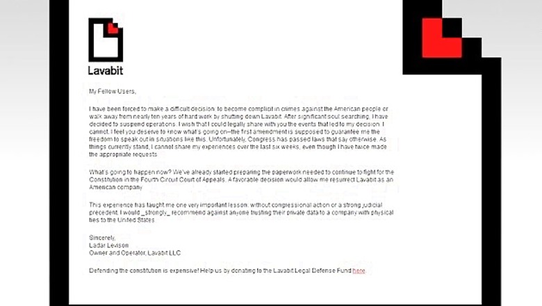 Lavabit encrypted email service linked to Edward Snowden shuts down