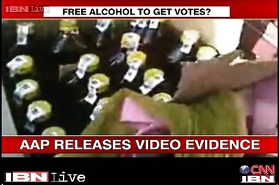 Delhi elections: AAP blames rivals using cash, liquor for votes