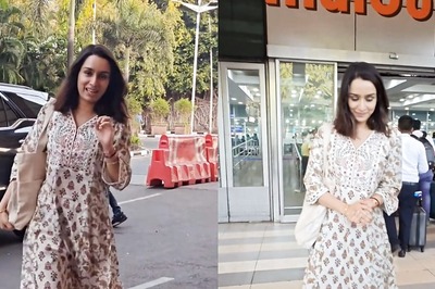 Shraddha Kapoor Beats The November Heat In A Comfy Cotton Kurta As She Leaves For Stree 2 Shoot; Watch