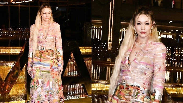 Gigi Hadid Picked This Indian Designer For Her NMACC Event Look