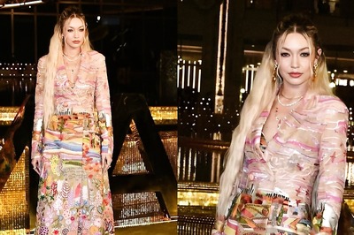 Gigi Hadid Picked This Indian Designer For Her NMACC Event Look