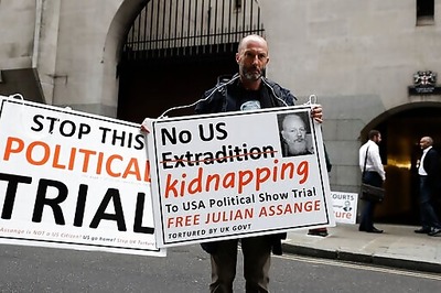 Assange Told To Stop Interrupting Witnesses At UK Hearing