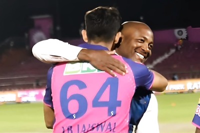 WATCH: Yashasvi Jaiswal and Brian Lara Share a Warm Hug After RR Star's IPL Hundred