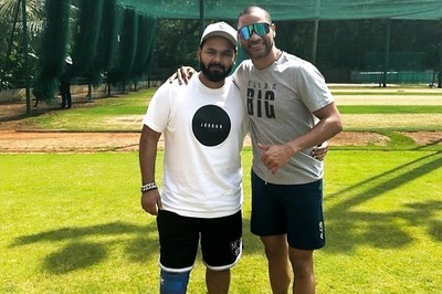 Shikhar Dhawan and Rishabh Pant Reunite at NCA in Bengaluru, Harbhajan Singh Reacts