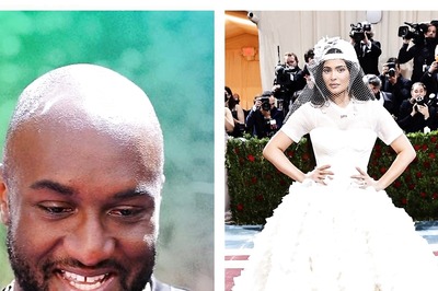 MET Gala 2022: Kylie Jenner Honors Virgil Abloh in Off-White Poetry Dress; Calls him 'Talented Beautiful Friend'
