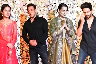 Salman Khan Oozes Swag, Shehnaaz Gill Blows Kisses at Eid Party; Kangana Ranaut, Kartik Aaryan Attend