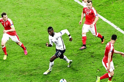 Paul Pogba Shines As France Draw 0-0 With Switzerland to Top Group