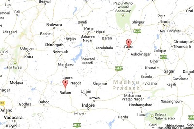 MP: Congress ahead in Guna, BJP leads in Ratlam