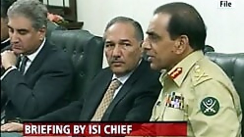 Pakistan's ISI Chief briefs Parliament on security