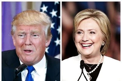 Clinton Leads Trump by Five Per Cent: New Poll