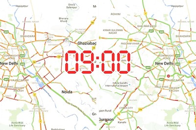 This animated map shows the effect of odd-even rule on Delhi's traffic