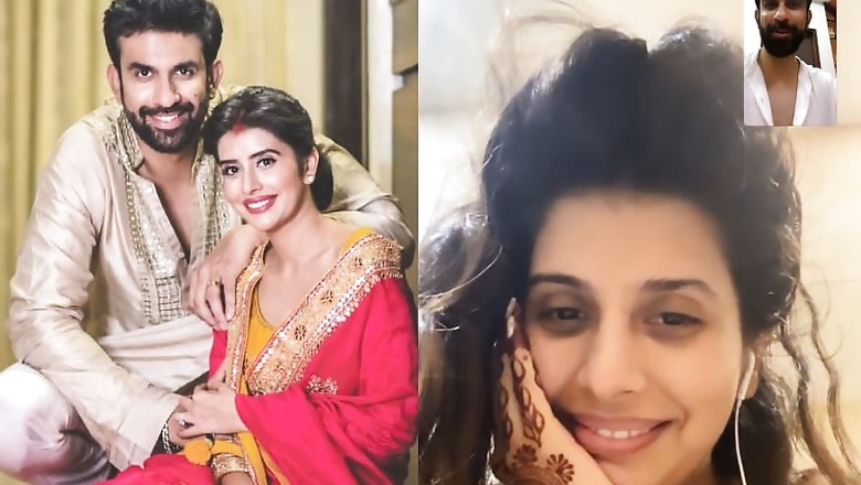 Rajeev Sen Shares Screen Shot from Video Chat with Charu Asopa, Have They Reconciled?
