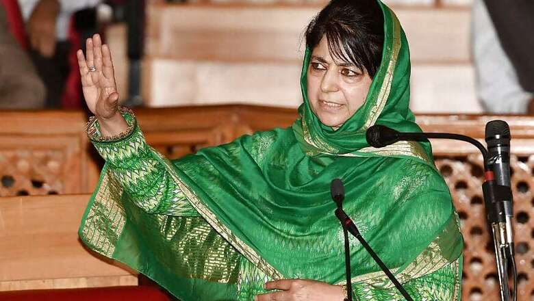 For Dialogue, Pakistan Must Stop Infiltration on Border: Mehbooba Mufti