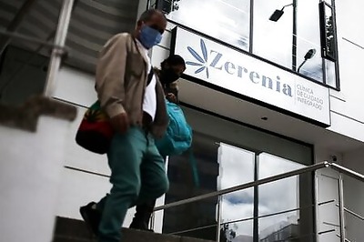 Cannabis clinic welcomes patients in Bogota despite pandemic