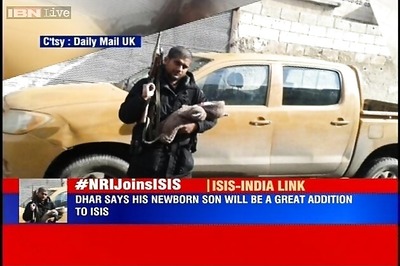 Indian-origin IS member poses with AK-47, newborn on Twitter