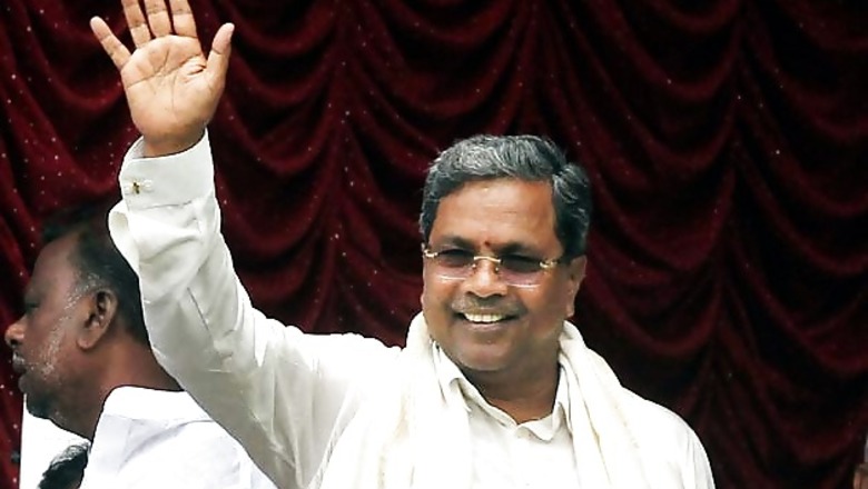 Sonia Gandhi missing from Siddaramaiah's achievements posters