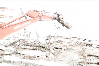 Kanpur Building Collapse: Man, Daughter Pulled Out Alive; 2 Booked