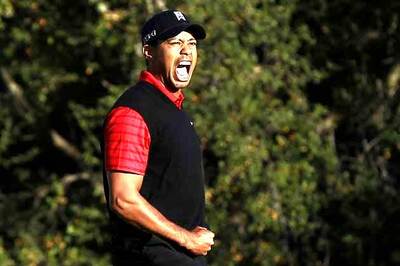 Hunter Mahan sees Tiger Woods' intimidation returning