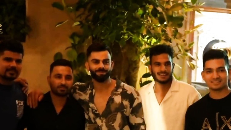 Inside Virat Kohli And Anushka Sharma's Dinner Party For RCB Teammates