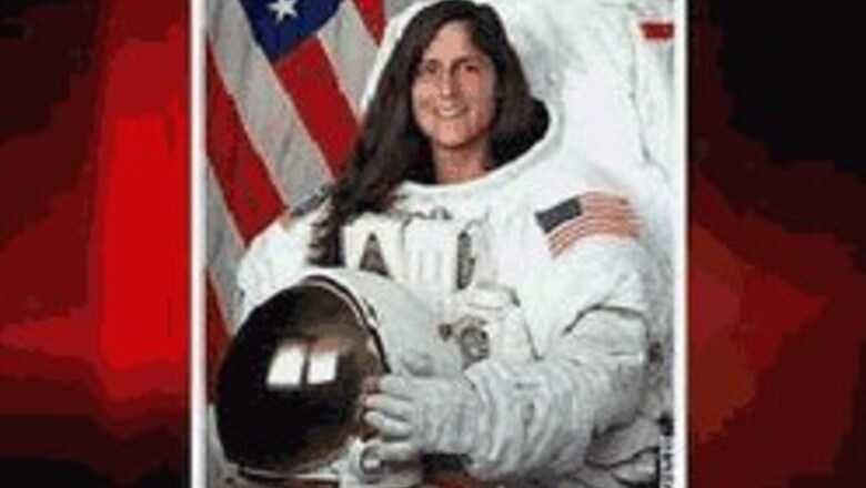 Sunita Williams sweats it out in space