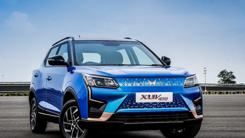All-Electric Mahindra XUV400 Unveiled with Range of 456 Kms