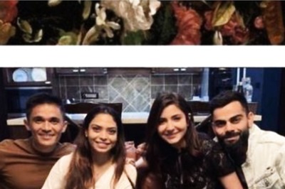 Anushka Sharma Shares Unseen Pic With Virat Kohli to Wish Sunil Chhetri on His Birthday