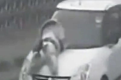 Another Road Rage in Delhi As Man Hit by Car, Dragged on Bonnet for Half A Kilometer | WATCH