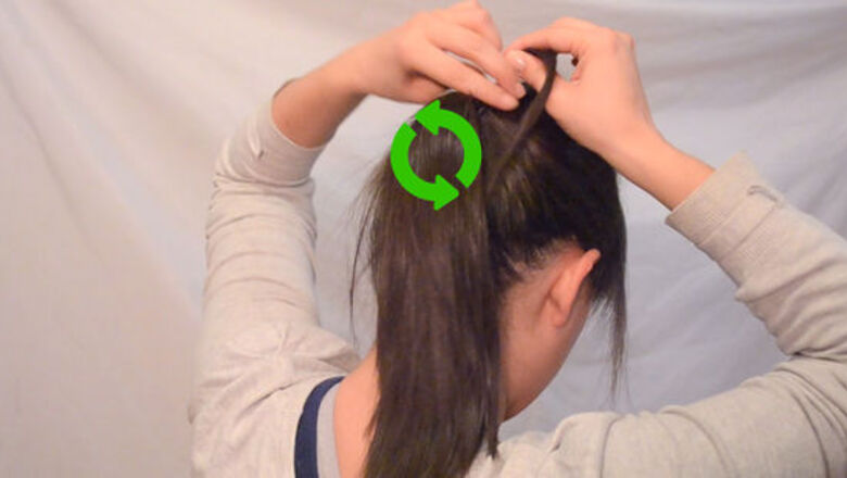 How to Do a Laced Ponytail