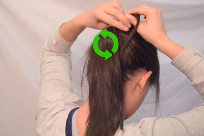How to Do a Laced Ponytail