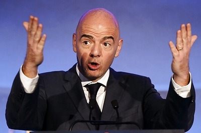 No shame in FIFA making money, says Infantino