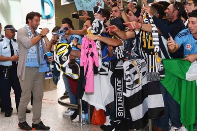 Former Juventus star Del Piero reach Australia