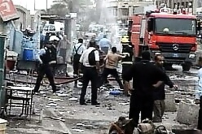 Mortar shell hits Baghdad, 4 killed