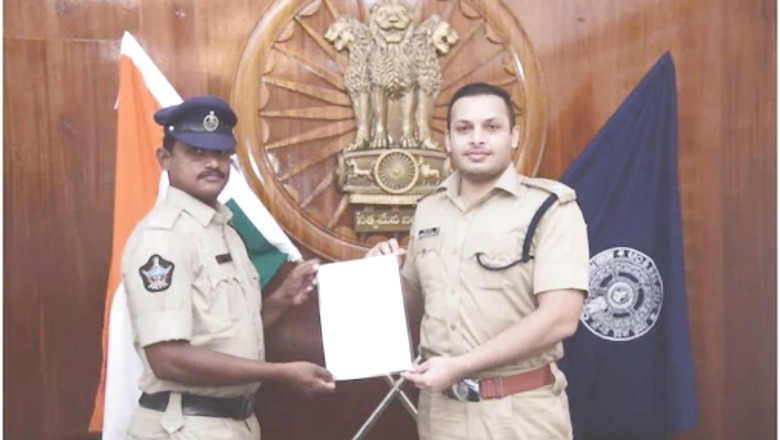 Andhra Pradesh Constable Rewarded For Solving Mysterious Murder Case