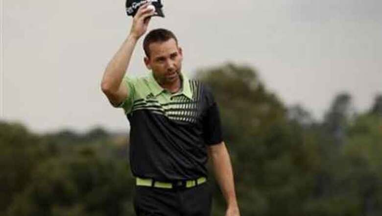 Garcia and Leishman lead Masters, Tiger Woods lurks