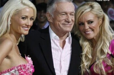 Playboy's Hugh Hefner files for divorce