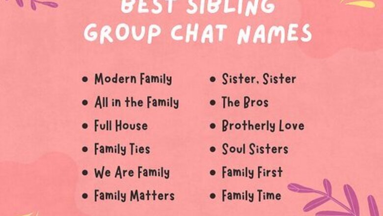 225 Hilarious Group Chat Names for You & Your Siblings