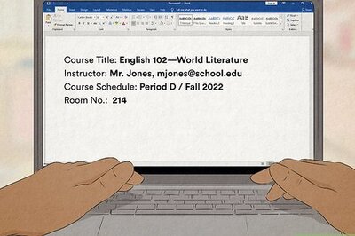 How to Write a Syllabus
