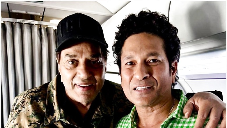 Dharmendra Meets 'Pride of India' Sachin Tendulkar on Flight, Says 'He Always Felt Like a Son'