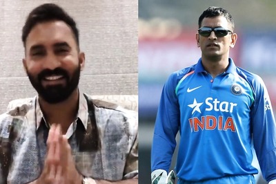 Dinesh Karthik Apologises For Leaving Out MS Dhoni From His All-Time India Playing XI