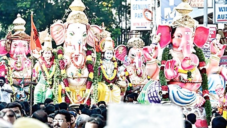 Chennai: Grand farewell for 1,450 Vinayakas